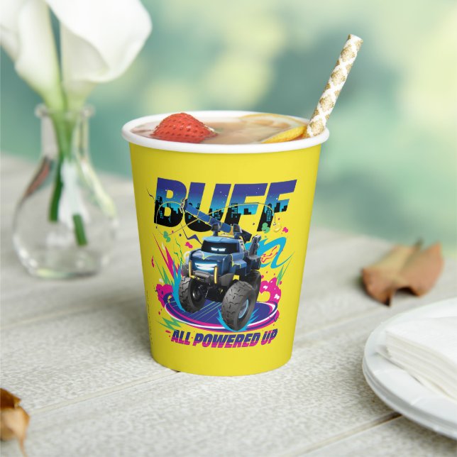 Batwheels™ Buff - Alle hochgefahren Pappbecher (In Situ)