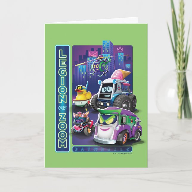 Batwheels™ - Legion des Zooms Karte (Vorderseite)