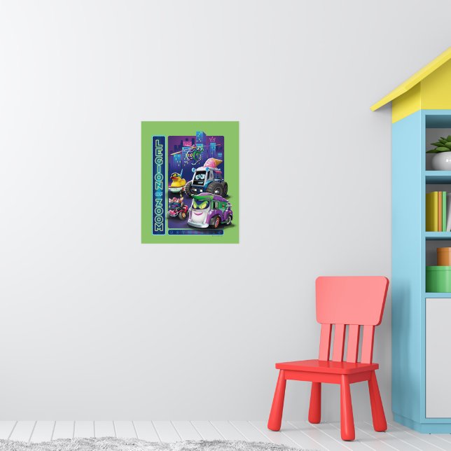 Batwheels™ - Legion des Zooms Poster (Kinderzimmer 1)