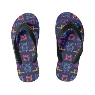 Batwheels™ Neon Kontur Muster Kinderbadesandalen