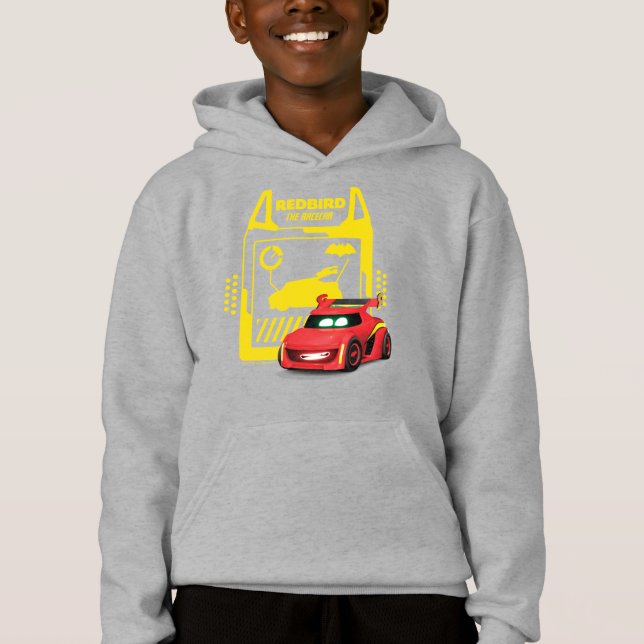 Batwheels™ Redbird - Das Racecar Hoodie (Vorderseite)
