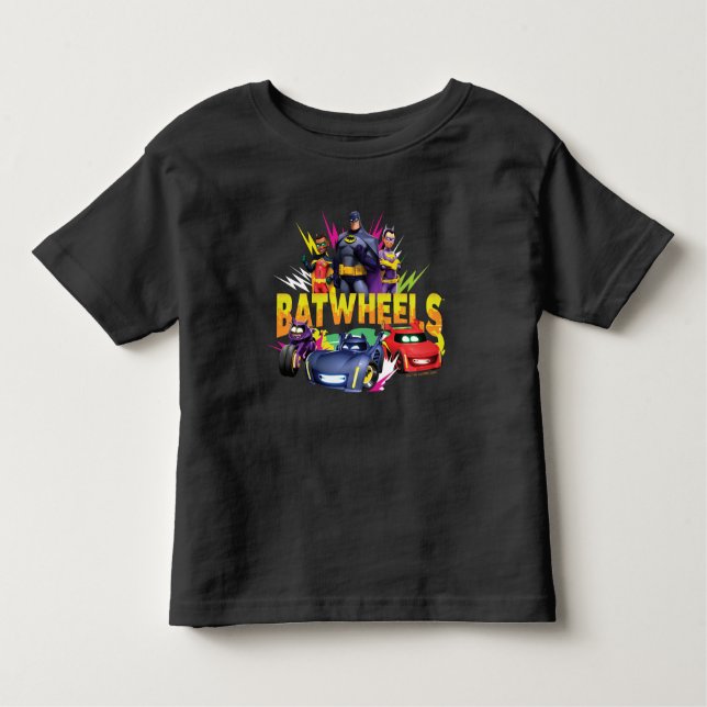 Batwheels™ Superherd Team Kleinkind T-shirt (Vorderseite)