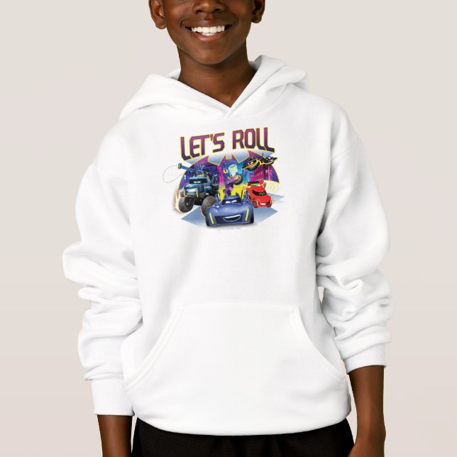 Batwheels™-Team - Lasst uns fortfahren Hoodie (Vorderseite)