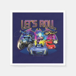Batwheels™-Team - Lasst uns fortfahren Serviette
