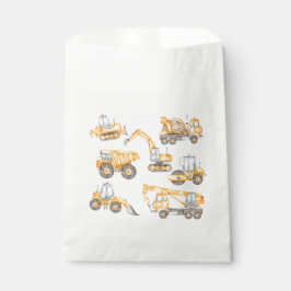 Bau Baby-Duschkabine LKW Party Geschenktütchen