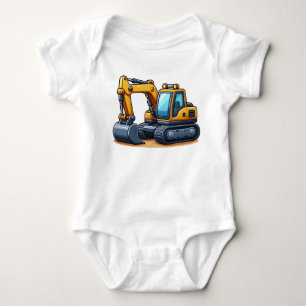 Bau/Bagger Baby Strampler
