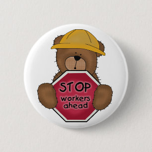 Bau-Bärn-T - Shirts und Geschenke Button