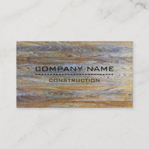 Bau-berufliches modernes Holz #8 Visitenkarte