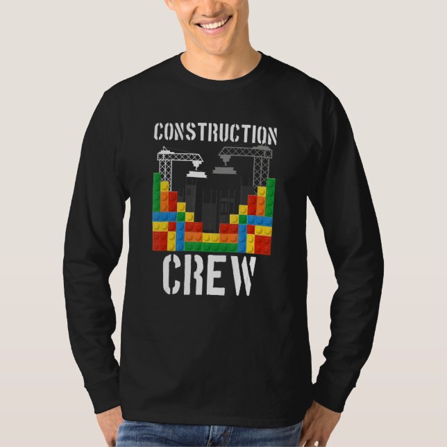 Bau Crew Master Builder Bricklayer Buildi T-Shirt (Vorderseite)