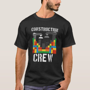 Bau Crew Master Builder Bricklayer Buildi T-Shirt