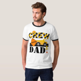 Bau-Crew VATER Shirt personifizieren Benennung