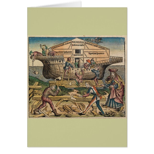 Bau der Arche (Vorne)