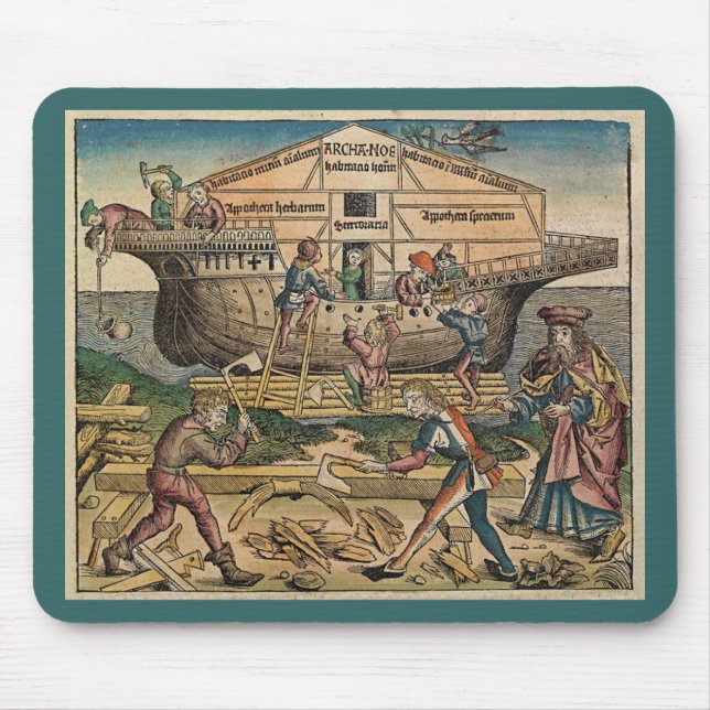 Bau der Arche Mousepad (Vorne)