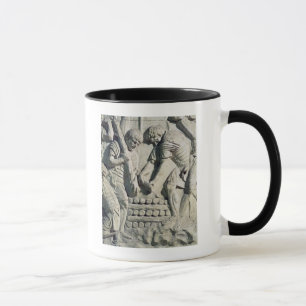 Bau der Verstärkungen während der Kampagne Tasse