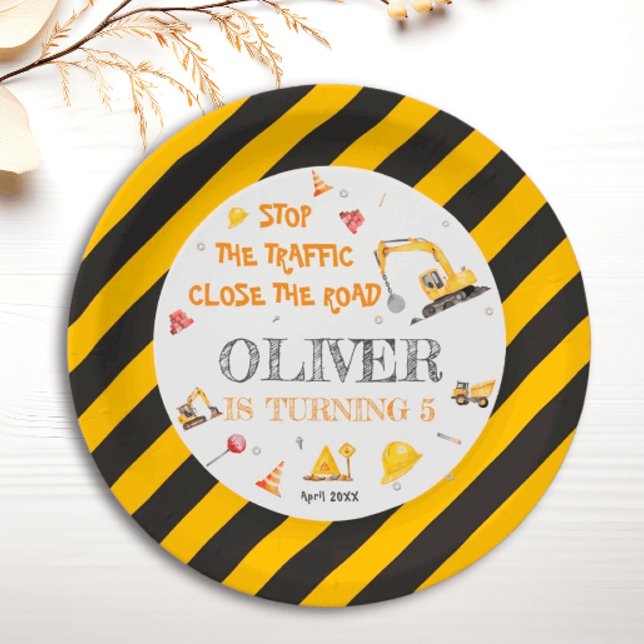 Bau Dump Truck Boy Party Teller (Von Creator hochgeladen)