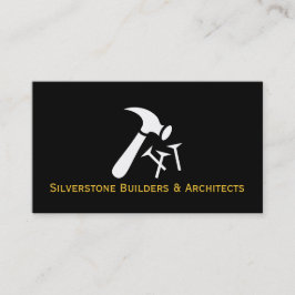 Bau eines Generalunternehmers Visitenkarte