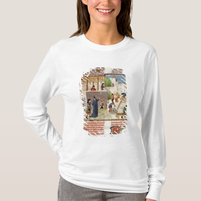 Bau eines Hauses T-Shirt (Vorderseite)