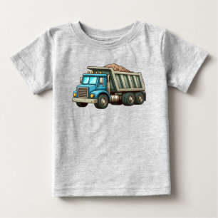 Bau/Erdbeweger/Müllwagen Baby Bodysuit T-shirt