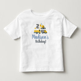 Bau - Geburtsdatum - Party  Kleinkind T-shirt