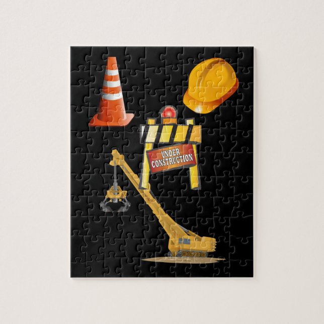 Bau-Jigsaw-Puzzle (Vertikal)