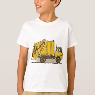 Bau-KinderT - Shirt des Abfall-LKW-2