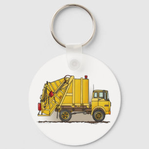 Bau-Schlüsselkette des Abfall-LKW-2 Schlüsselanhänger