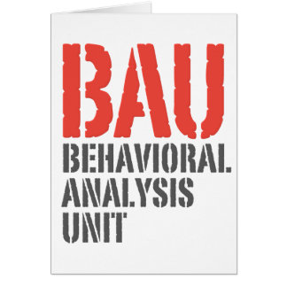 BAU Verhaltensanalyse-Einheiten