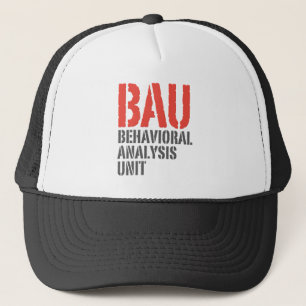 BAU Verhaltensanalyse-Einheiten Truckerkappe