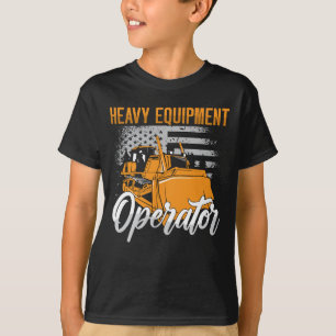 Bau von Bulldozer-Schwermaschinenanlagen T-Shirt