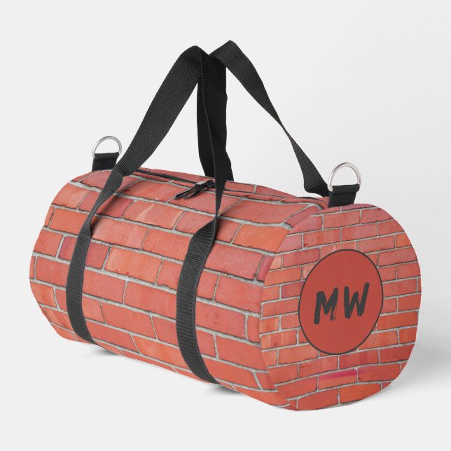 Bauarbeiter Bricklayer Builder Brickwork Duffle Bag (Linke Seite)