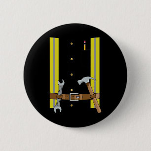 Bauarbeiter Halloween Kostüm für Jungen Kind Button