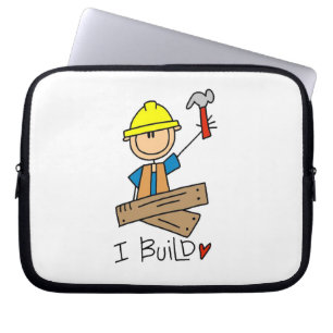 Bauarbeiter I Baut T-Shirts und Geschenke Laptopschutzhülle