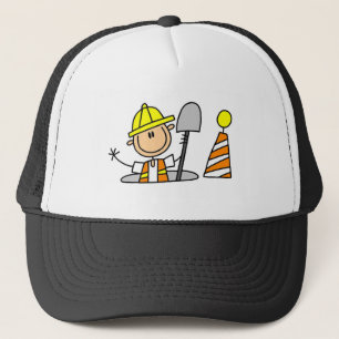 Bauarbeiter im Abwasserkanal T-Shirts und Geschenk Truckerkappe