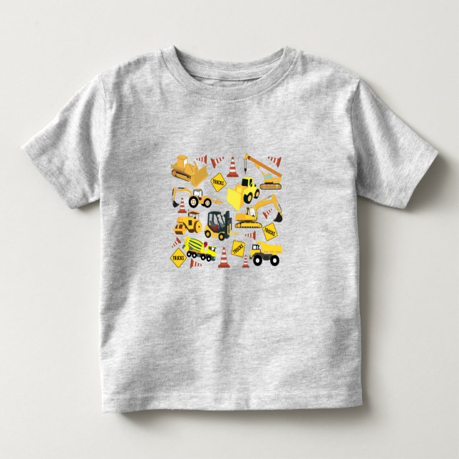 Bauart von Lastkraftwagen Kleinkind T-shirt (Vorderseite)
