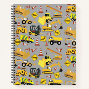 Bauart von Lastkraftwagen Notizbuch