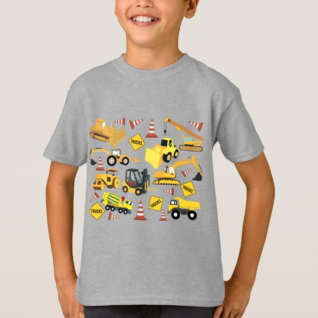 Bauart von Lastkraftwagen T-Shirt (Vorderseite)