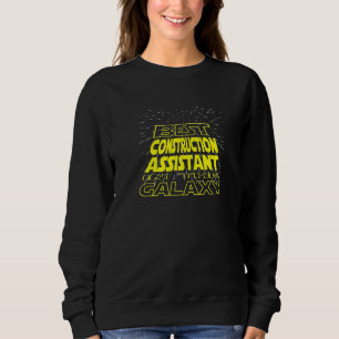 Bauassistent Cool Galaxy Job Sweatshirt