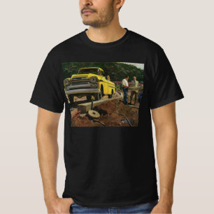 Bauauftragnehmer für Vintage Unternehmensarchitekt T-Shirt