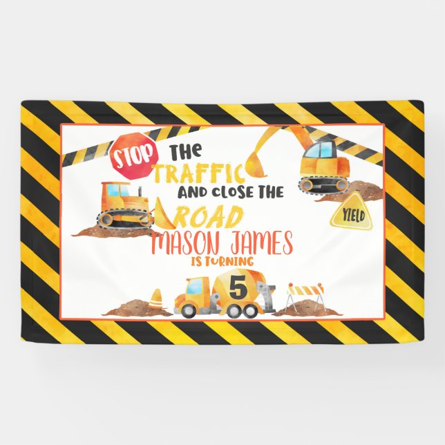 BauBirthday Banner - WH (Horizontal)