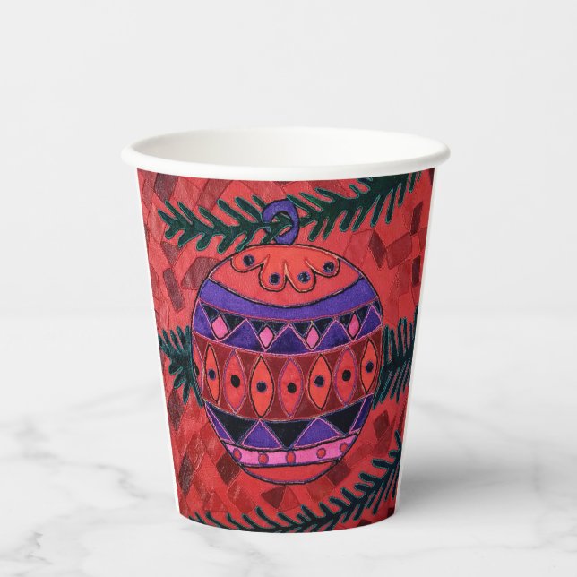 Bauble Pappbecher (Vorderseite)