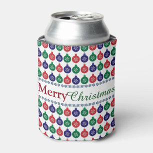 Bauble Pattern Weihnachten Dosenkühler