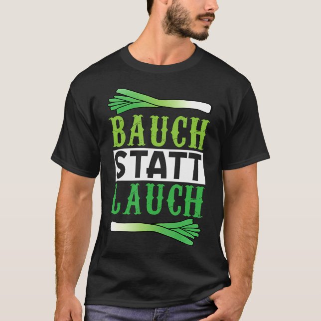 Bauch anstelle von Leek - Ultimate Fitness Gym Bod T-Shirt (Vorderseite)