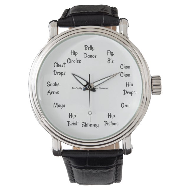 Bauch Dance Wrist Watch Armbanduhr (Vorderseite)