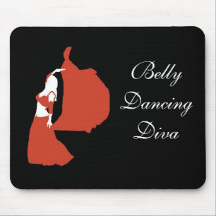 Bauch-Tanzen-Diva Mousepad