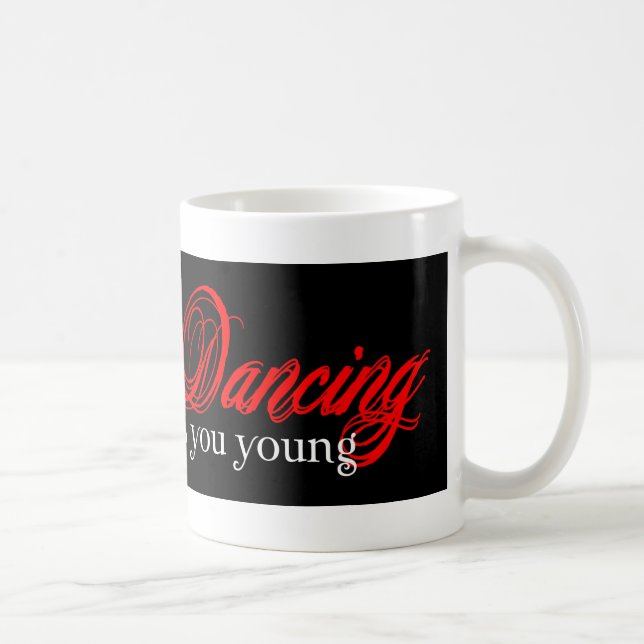 Bauch-Tanzen-Felsen Kaffeetasse (Rechts)