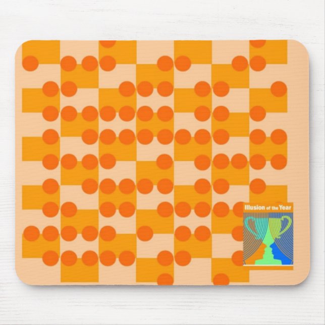 Bauchen Sie umreißt heraus Mousepad aus (Vorne)