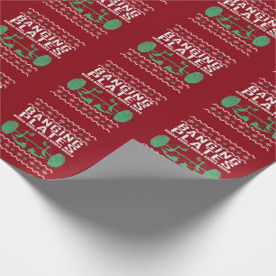 Bauchplatte Weightlift Ugly Weihnachtsschwitz Geschenkpapier