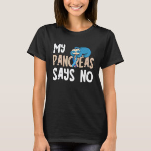 Bauchspeicheldrüse Diabetes Bewusstsein Pancreatic T-Shirt