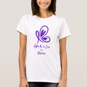 Bauchspeicheldrüsenkrebs-Bewusstsein Hoffnung auf T-Shirt