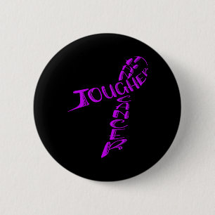 Bauchspeicheldrüsenkrebs-Bewusstseinsmonat Ribbon  Button